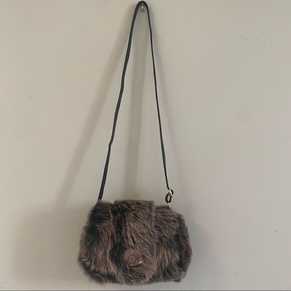 Henri Bendel Faux Fur Flap Purse - Picture 14 of 15